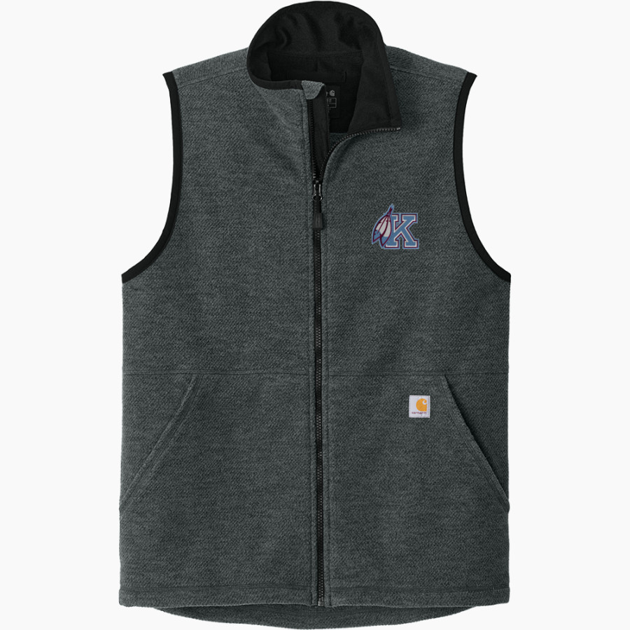 Kankakee Kays <span class="pdp-name-mascot">Kankakee High School Kays</span> Carhartt Men's Textured Fleece Vest