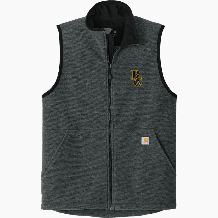 Bourgade Catholic Golden Eagles <span class="pdp-name-mascot">Bourgade Catholic Golden Eagles</span> Carhartt Men's Textured Fleece Vest