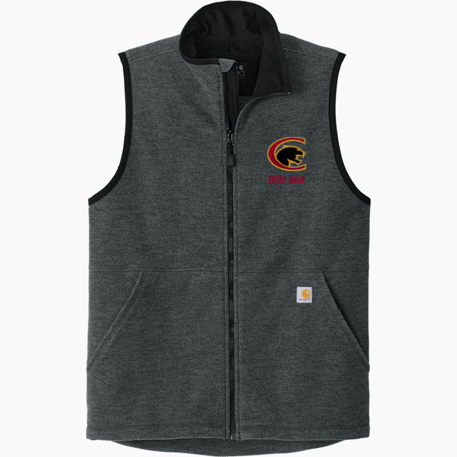 CHICO HIGH SCHOOL PANTHERS <span class="pdp-name-mascot">CHICO PANTHERS</span> Carhartt Men's Textured Fleece Vest
