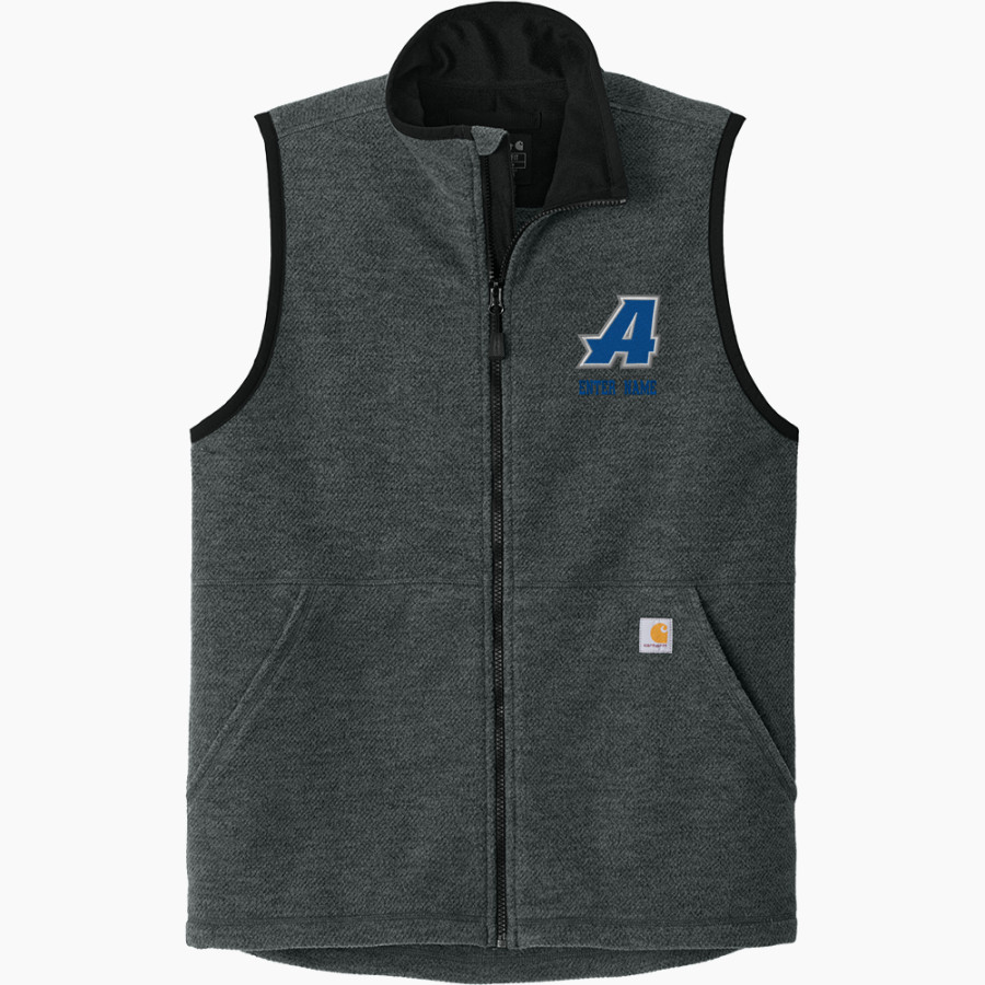Assumption Greyhounds <span class="pdp-name-mascot">Assumption Greyhounds</span> Carhartt Men's Textured Fleece Vest