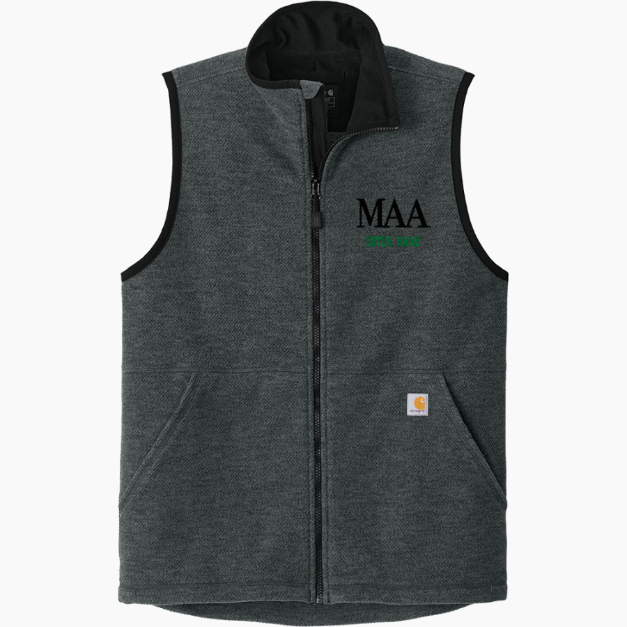 Mount Alvernia Academy Hawks Carhartt Men's Textured Fleece Vest