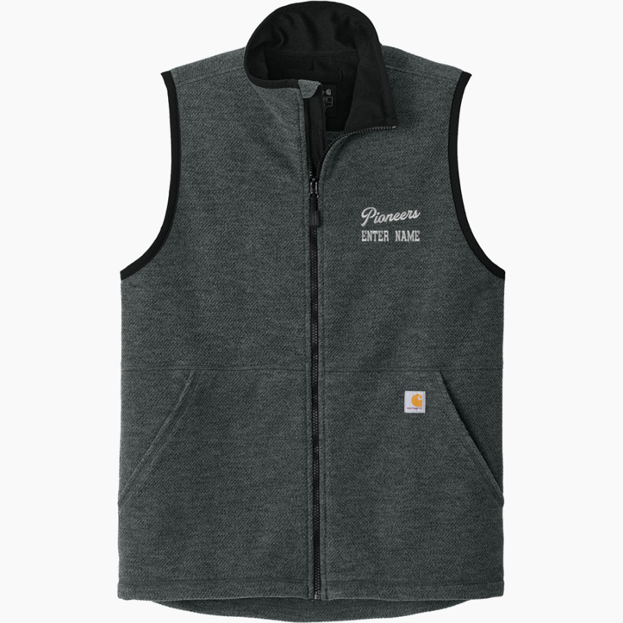 Marietta Pioneers Carhartt Men's Textured Fleece Vest