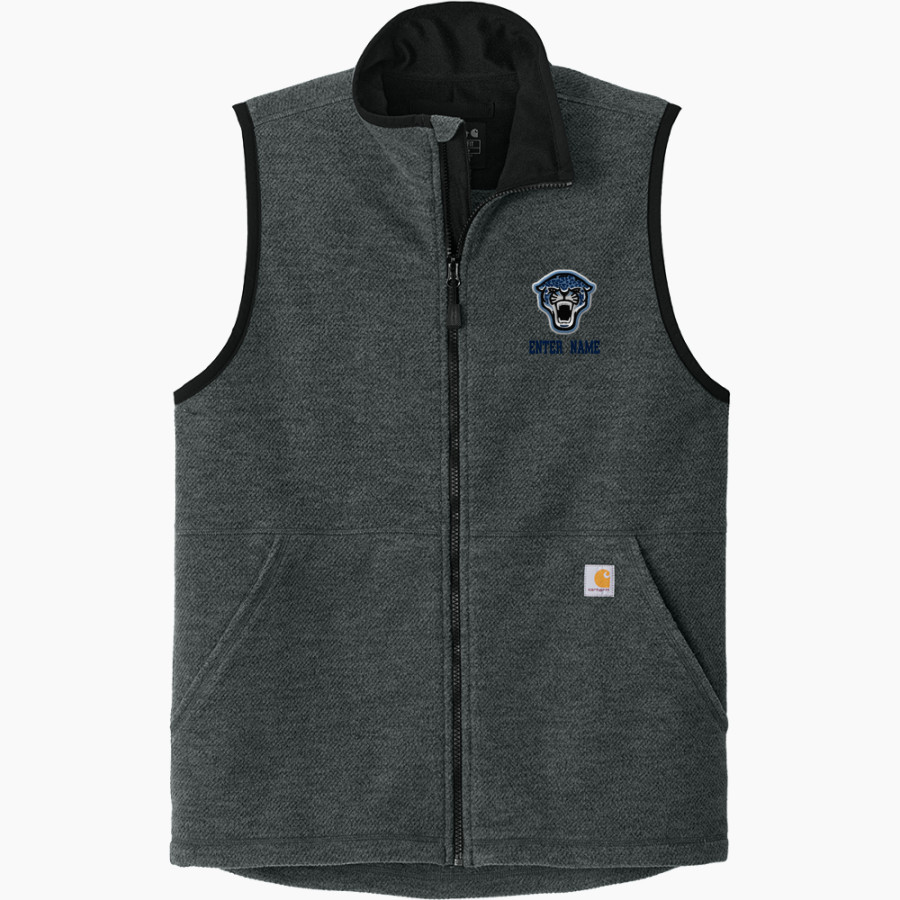 Bridge Boston Jaguars <span class="pdp-name-mascot">Bridge Boston Charter School Jaguars</span> Carhartt Men's Textured Fleece Vest