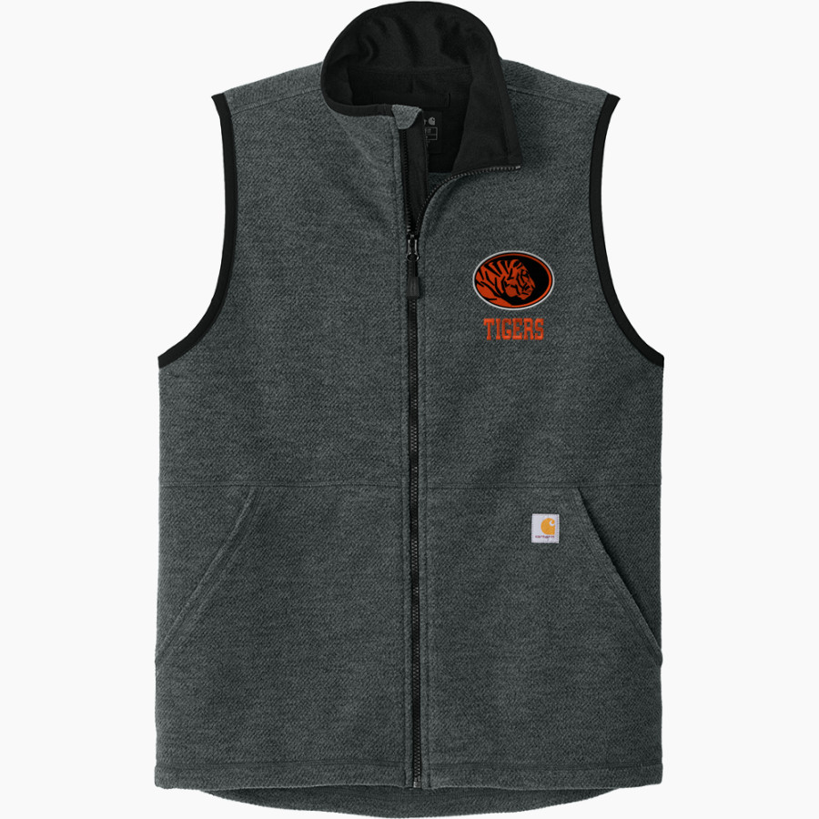 ECU Tigers <span class="pdp-name-mascot">East Central Tigers</span> Carhartt Men's Textured Fleece Vest