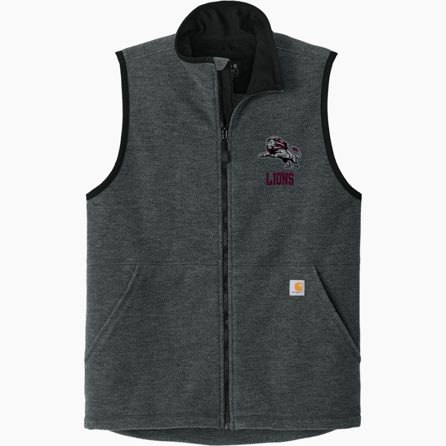 Ludlow Lions <span class="pdp-name-mascot">Lions</span> Carhartt Men's Textured Fleece Vest