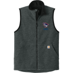 Clarkson-Leigh Patriots <span class="pdp-name-mascot">Clarkson-Leigh Patriots</span> Carhartt Men's Textured Fleece Vest Front Thumbnail