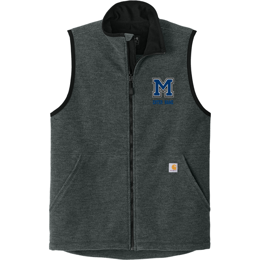 MANCOS HIGH SCHOOL BLUEJAYS <span class="pdp-name-mascot">MANCOS BLUEJAYS</span> Carhartt Men's Textured Fleece Vest