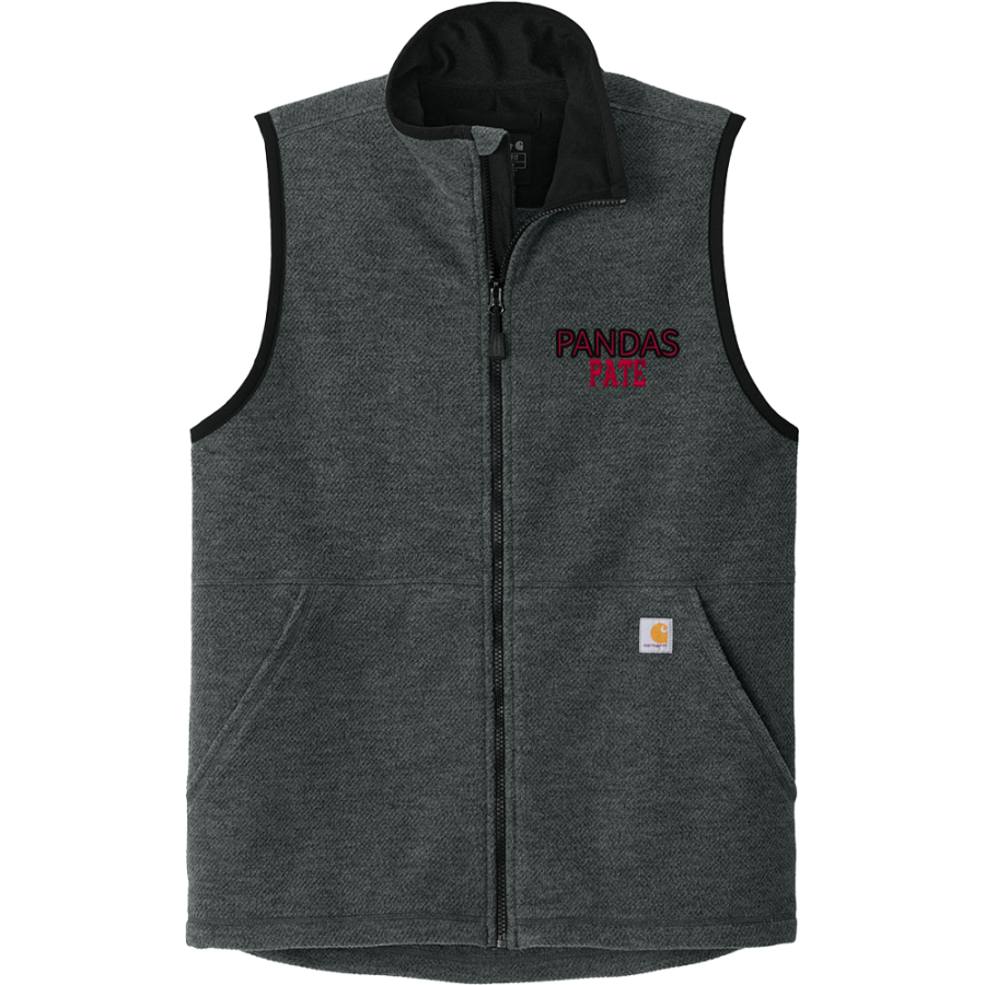 Pate Pandas <span class="pdp-name-mascot">Pate Elementary School Pandas</span> Carhartt Men's Textured Fleece Vest