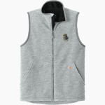 Neumann Knights <span class="pdp-name-mascot">NEUMANN UNIVERSITY KNIGHTS</span> Carhartt Men's Textured Fleece Vest Front Thumbnail