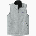 MARYVILLE CHRISTIAN SCHOOL EAGLES <span class="pdp-name-mascot">MARYVILLE CHRISTIAN EAGLES</span> Carhartt Men's Textured Fleece Vest Front Thumbnail
