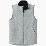 Eastside Prep Eagles Carhartt Men's Textured Fleece Vest Front Thumbnail