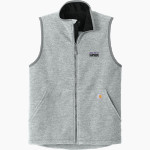 Glencoe-Silver Lake Panthers <span class="pdp-name-mascot">Glencoe Silver-Lake Panthers</span> Carhartt Men's Textured Fleece Vest Front Thumbnail