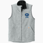 GATEWAY SCIENCE ACADEMY GATORS <span class="pdp-name-mascot">GATEWAY SCIENCE ACADEMY GATORS</span> Carhartt Men's Textured Fleece Vest Front Thumbnail