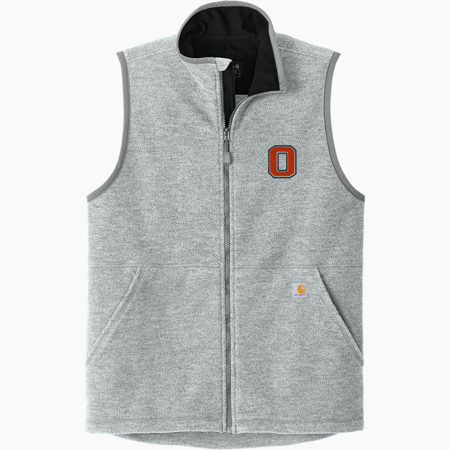 Oswego Panthers <span class="pdp-name-mascot">Oswego Panthers</span> Carhartt Men's Textured Fleece Vest
