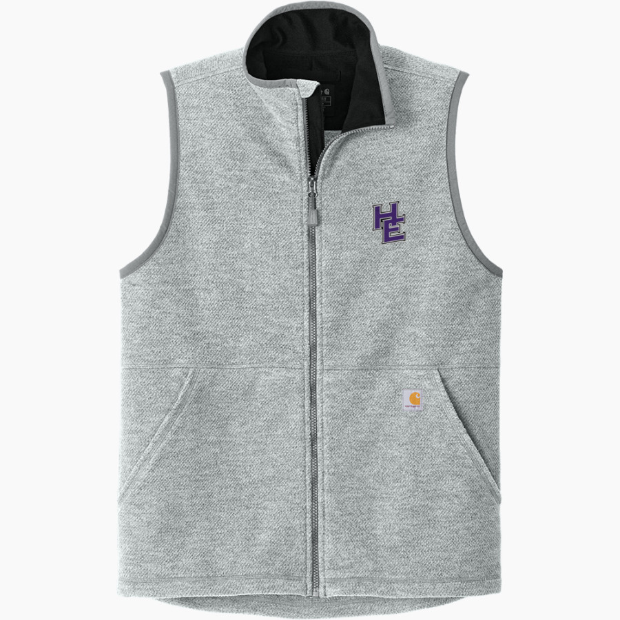 HYDRO-EAKLY HIGH SCHOOL BOBCATS Carhartt Men's Textured Fleece Vest