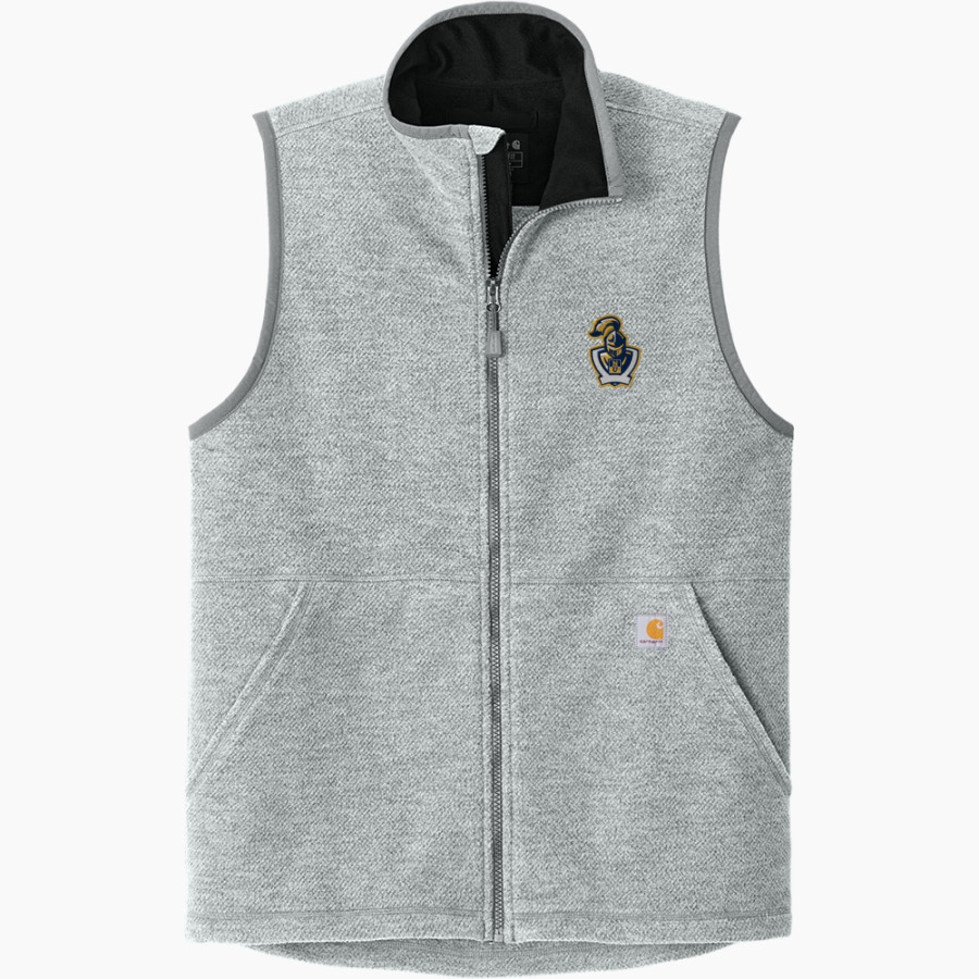Neumann Knights <span class="pdp-name-mascot">NEUMANN UNIVERSITY KNIGHTS</span> Carhartt Men's Textured Fleece Vest