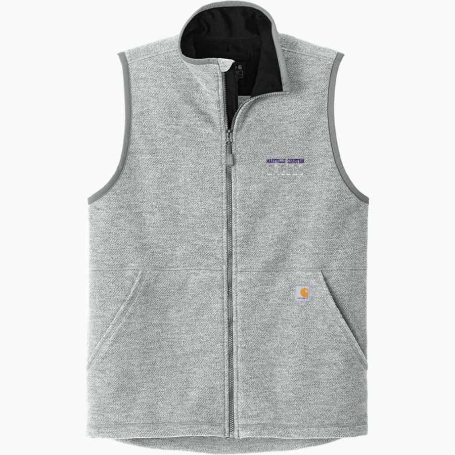 MARYVILLE CHRISTIAN SCHOOL EAGLES <span class="pdp-name-mascot">MARYVILLE CHRISTIAN EAGLES</span> Carhartt Men's Textured Fleece Vest