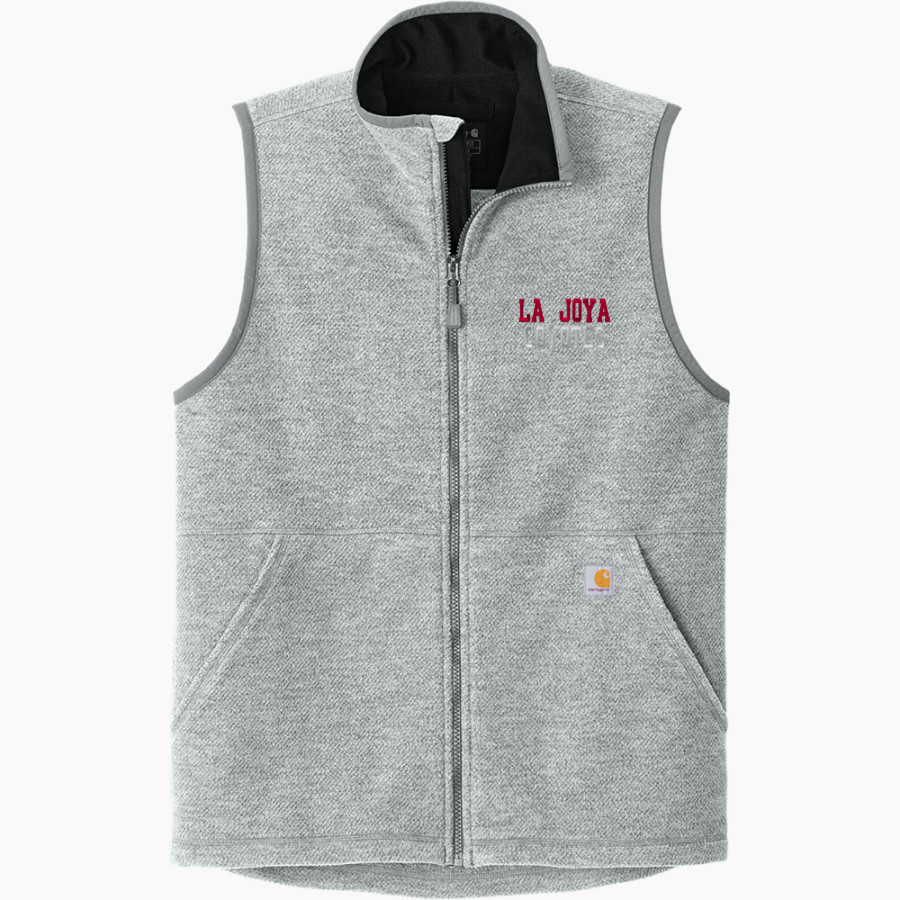 LA JOYA HIGH SCHOOL COYOTES <span class="pdp-name-mascot">LA JOYA COYOTES</span> Carhartt Men's Textured Fleece Vest
