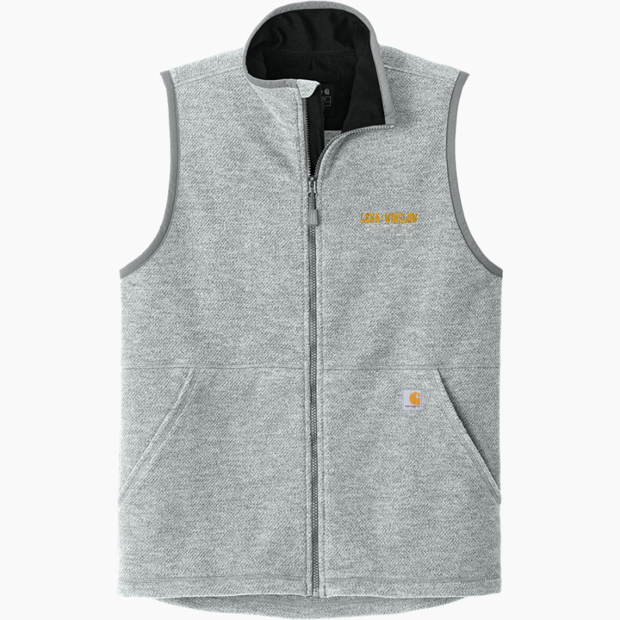 Lena-winslow Panthers <span class="pdp-name-mascot">Lena-winslow Leopards</span> Carhartt Men's Textured Fleece Vest
