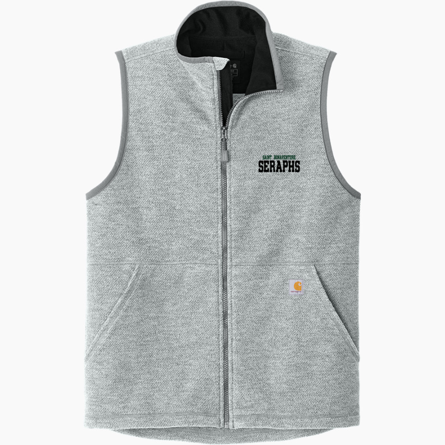 SAINT BONAVENTURE HIGH SCHOOL SERAPHS <span class="pdp-name-mascot">SAINT BONAVENTURE SERAPHS</span> Carhartt Men's Textured Fleece Vest