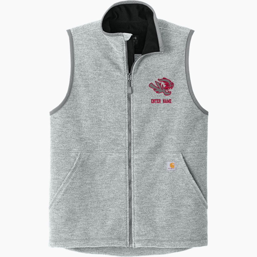 FISHERS HIGH SCHOOL TIGERS Carhartt Men's Textured Fleece Vest