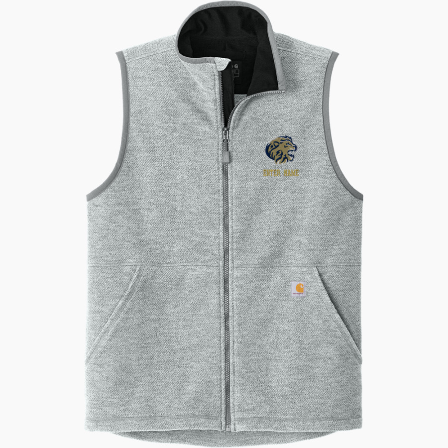 GRACE PREP ACADEMY LIONS <span class="pdp-name-mascot">GRACE LIONS</span> Carhartt Men's Textured Fleece Vest