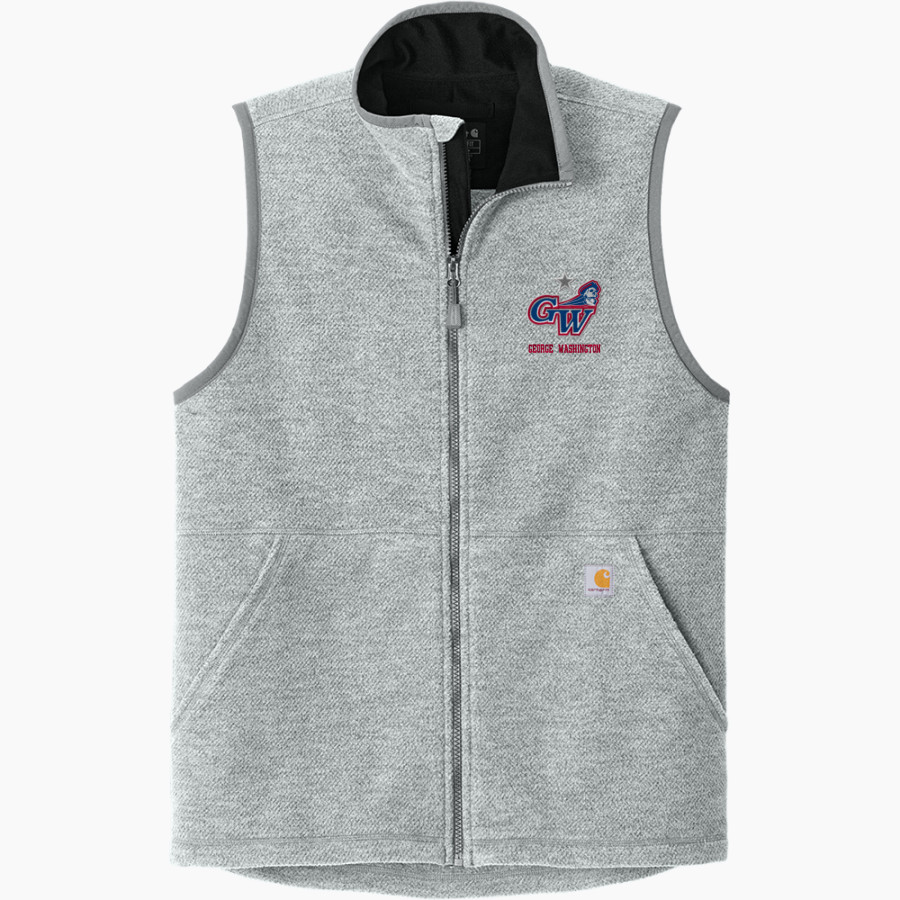 GEORGE WASHINGTON HIGH SCHOOL PATRIOTS <span class="pdp-name-mascot">GEORGE WASHINGTON PATRIOTS</span> Carhartt Men's Textured Fleece Vest