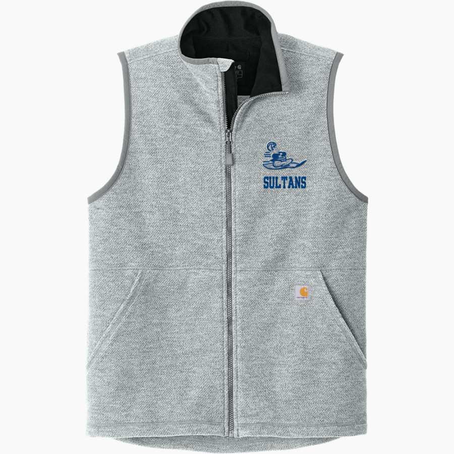 High School Sultans <span class="pdp-name-mascot">Bagdad High School Sultans</span> Carhartt Men's Textured Fleece Vest