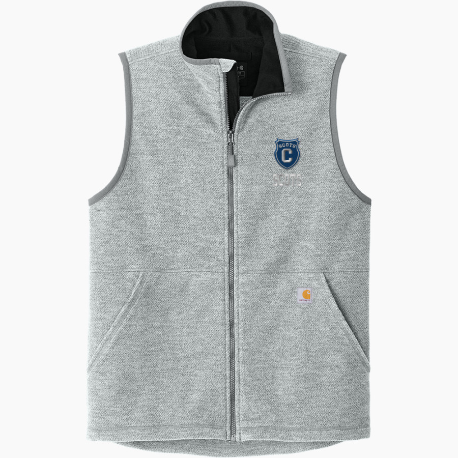 Covenant Scots Carhartt Men's Textured Fleece Vest
