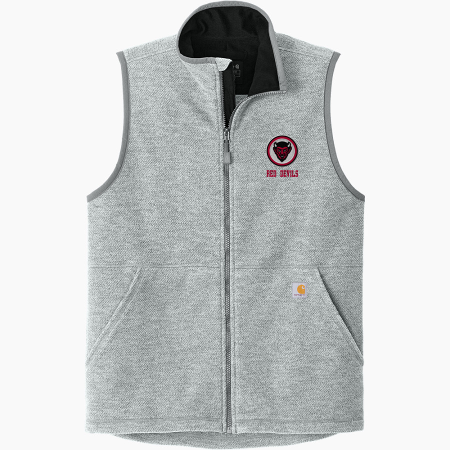 Chaffee Red Devils <span class="pdp-name-mascot">Chaffee Schools Red Devils</span> Carhartt Men's Textured Fleece Vest