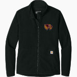 Au Gres-Sims HIGH SCHOOL WOLVERINES <span class="pdp-name-mascot">AU GRES - SIMS WOLVERINES</span> Carhartt Women's Textured Full-Zip Fleece Jacket Front Thumbnail