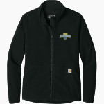 Rice Raptors <span class="pdp-name-mascot">Rice Elementary School Raptors</span> Carhartt Women's Textured Full-Zip Fleece Jacket Front Thumbnail