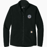 Helena Christian Rams <span class="pdp-name-mascot">Helena Christian School Rams</span> Carhartt Women's Textured Full-Zip Fleece Jacket Front Thumbnail
