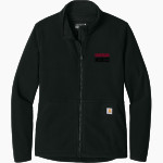 Muskingum Muskies <span class="pdp-name-mascot">Muskingum Muskies</span> Carhartt Women's Textured Full-Zip Fleece Jacket Front Thumbnail