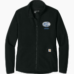 KEALAKEHE HIGH SCHOOL WAVERIDERS <span class="pdp-name-mascot">KEALAKEHE WAVERIDERS</span> Carhartt Women's Textured Full-Zip Fleece Jacket Front Thumbnail