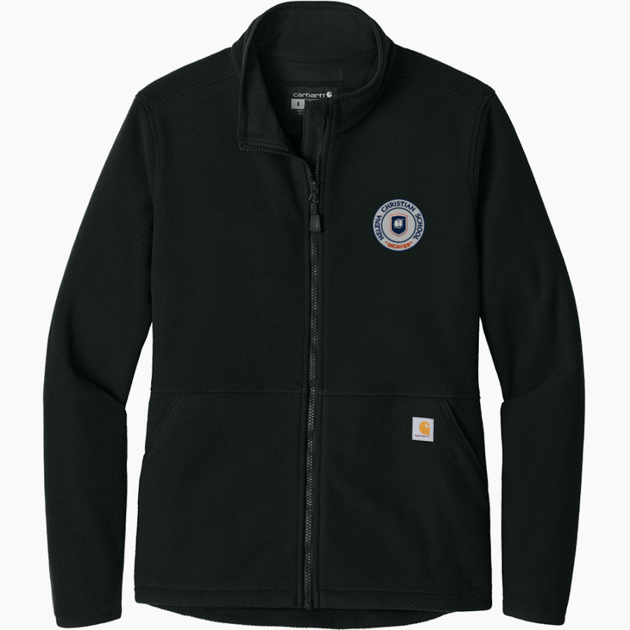 Helena Christian Rams <span class="pdp-name-mascot">Helena Christian School Rams</span> Carhartt Women's Textured Full-Zip Fleece Jacket