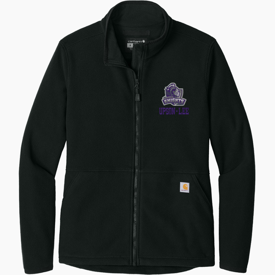UPSON-LEE High School Knights <span class="pdp-name-mascot">Upson Lee Knights</span> Carhartt Women's Textured Full-Zip Fleece Jacket