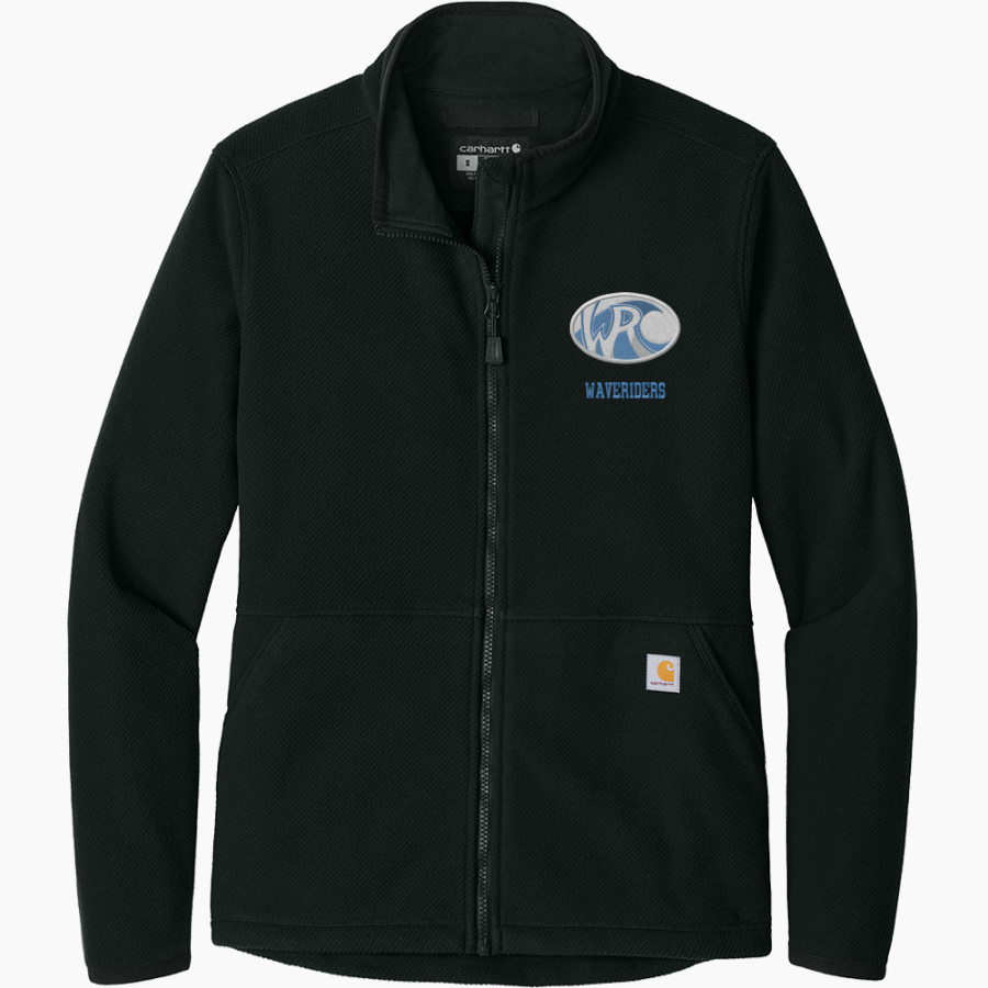 KEALAKEHE HIGH SCHOOL WAVERIDERS <span class="pdp-name-mascot">KEALAKEHE WAVERIDERS</span> Carhartt Women's Textured Full-Zip Fleece Jacket