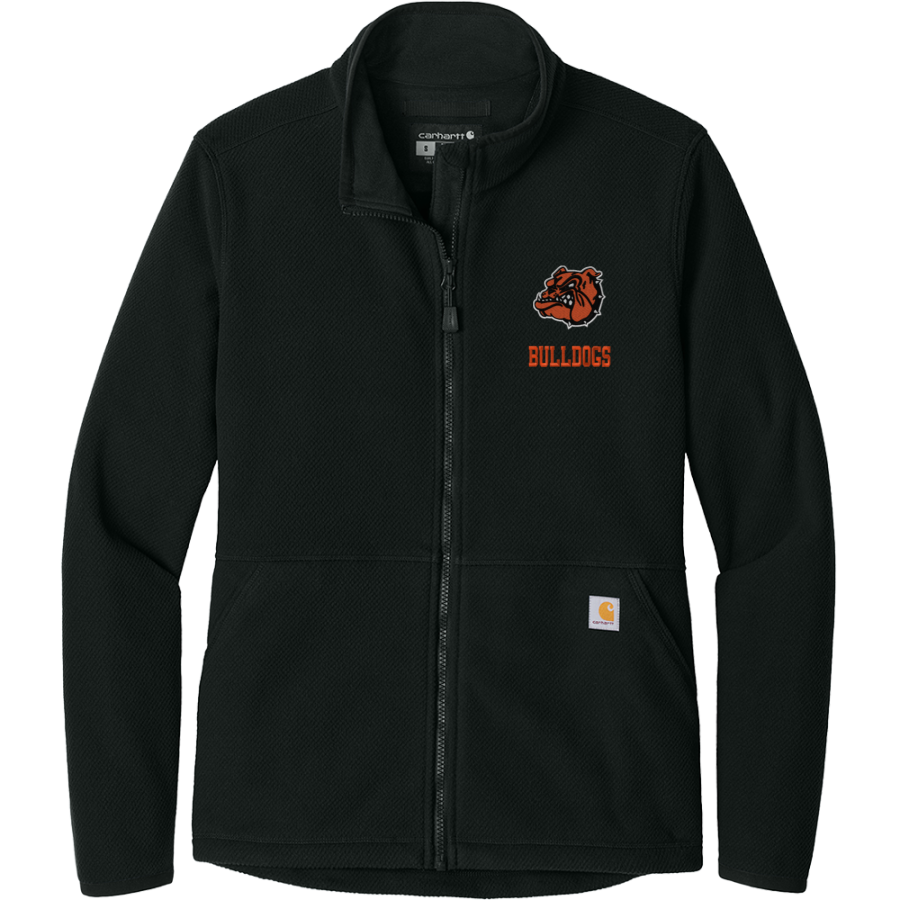 Scranton Bulldogs <span class="pdp-name-mascot">Scranton Middle School Bulldogs</span> Carhartt Women's Textured Full-Zip Fleece Jacket