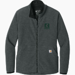 Drew Dragons Carhartt Women's Textured Full-Zip Fleece Jacket Front Thumbnail