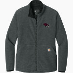 Farmington High School River Hawks Carhartt Women's Textured Full-Zip Fleece Jacket Front Thumbnail