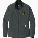 Columbia Heights Hylanders <span class="pdp-name-mascot">Columbia Heights Hylanders</span> Carhartt Women's Textured Full-Zip Fleece Jacket Front Thumbnail