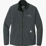 Oral Roberts Golden Eagles <span class="pdp-name-mascot">Oral Roberts Golden Eagles</span> Carhartt Women's Textured Full-Zip Fleece Jacket Front Thumbnail