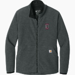 Skyview Eagles <span class="pdp-name-mascot">Skyview Middle Eagles</span> Carhartt Women's Textured Full-Zip Fleece Jacket Front Thumbnail