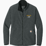 Payne Tech Lions Carhartt Women's Textured Full-Zip Fleece Jacket Front Thumbnail