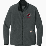 Benedictine University Mesa Redhawks <span class="pdp-name-mascot">Benedictine University Redhawks</span> Carhartt Women's Textured Full-Zip Fleece Jacket Front Thumbnail