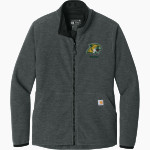 Northern Michigan Wildcats <span class="pdp-name-mascot">Northern Michigan Wildcats</span> Carhartt Women's Textured Full-Zip Fleece Jacket Front Thumbnail
