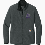 UPSON-LEE High School Knights Carhartt Women's Textured Full-Zip Fleece Jacket Front Thumbnail