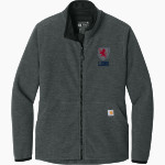 CAIR PARAVEL LATIN SCHOOL LIONS <span class="pdp-name-mascot">CAIR PARAVEL LATIN LIONS</span> Carhartt Women's Textured Full-Zip Fleece Jacket Front Thumbnail