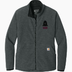 Mash Athletics Carhartt Women's Textured Full-Zip Fleece Jacket Front Thumbnail